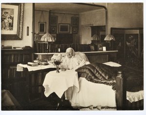 Florence Nightingale en la cama, 1906 de Elizabeth Bosanquet